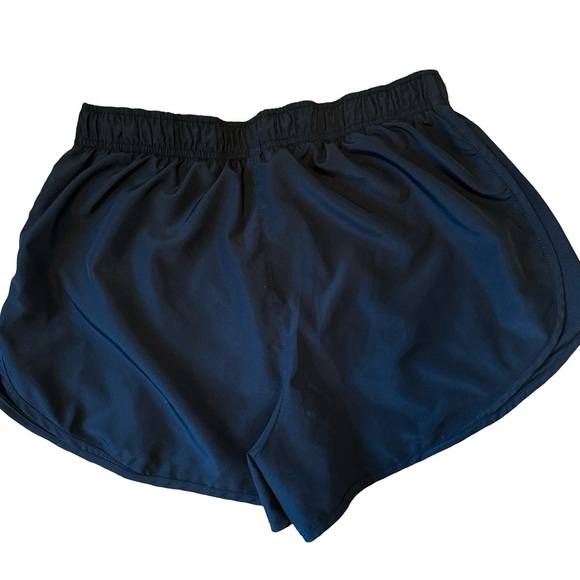 Nike Dri Fit Black Athletic Running Cheer Workout Shorts Size Large - Picture 3 of 4